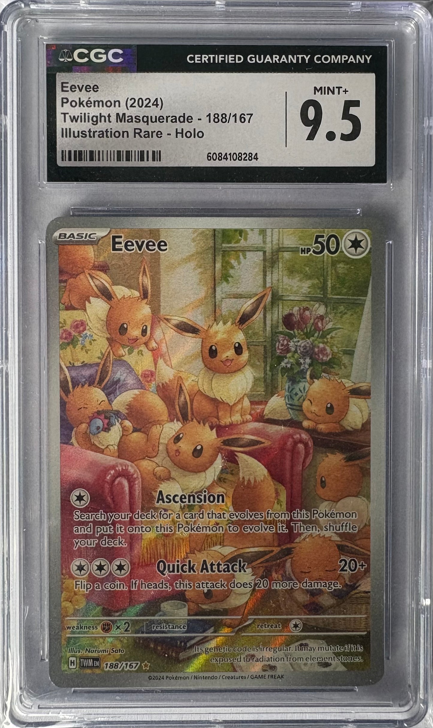 Eevee #188 - CGC 9.5