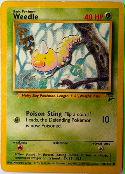 Weedle (Base set 2) #100