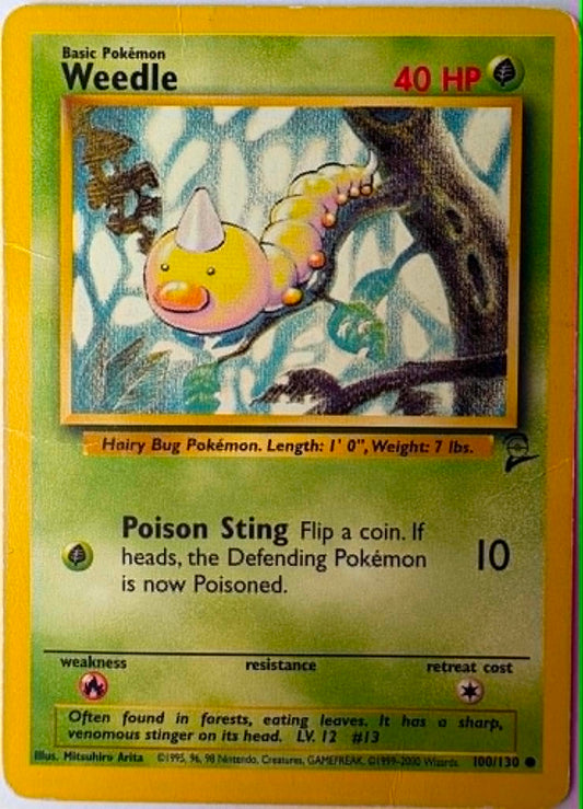 Weedle (Base set 2) #100