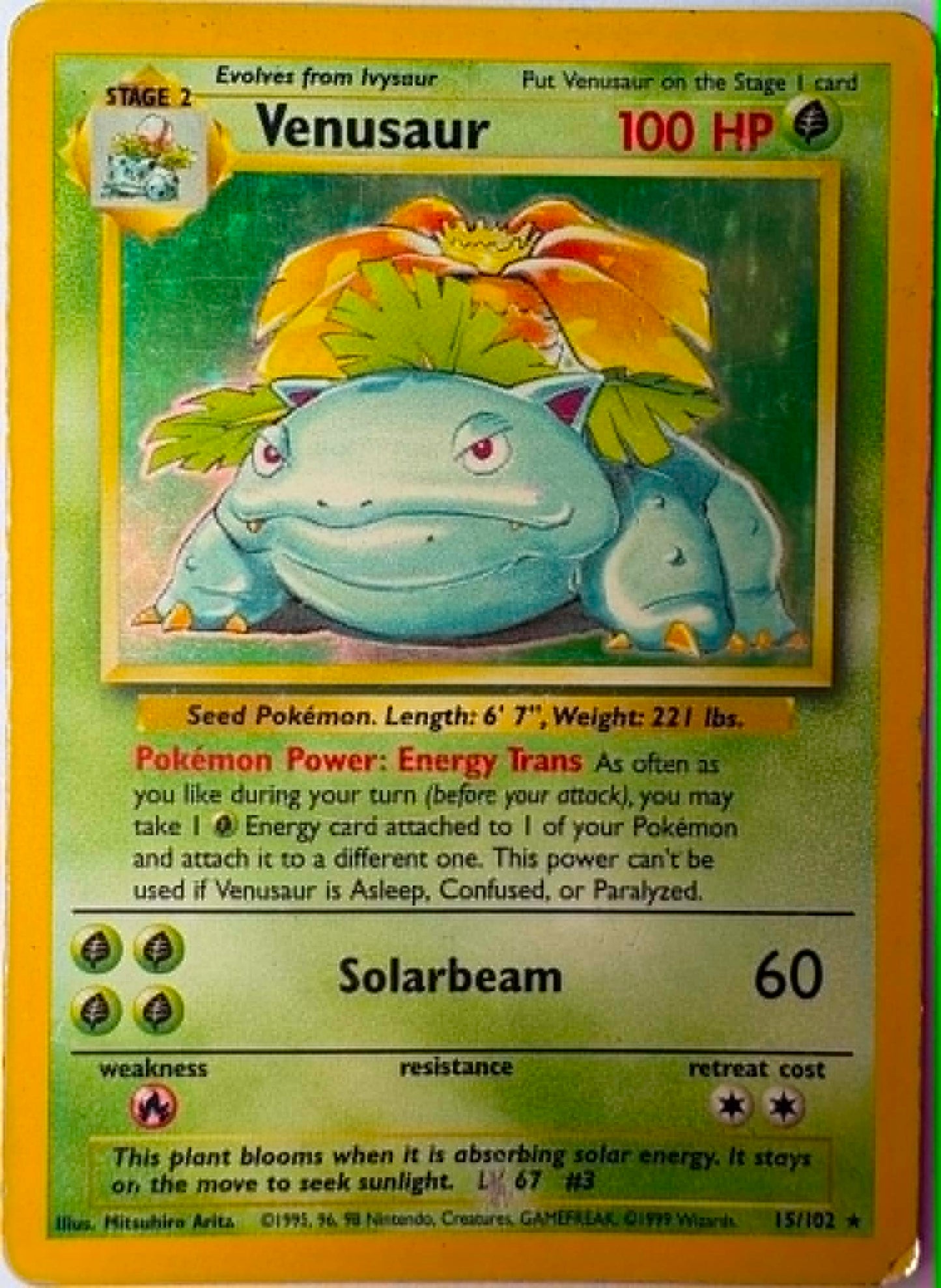 Venusaur (Base set) #15
