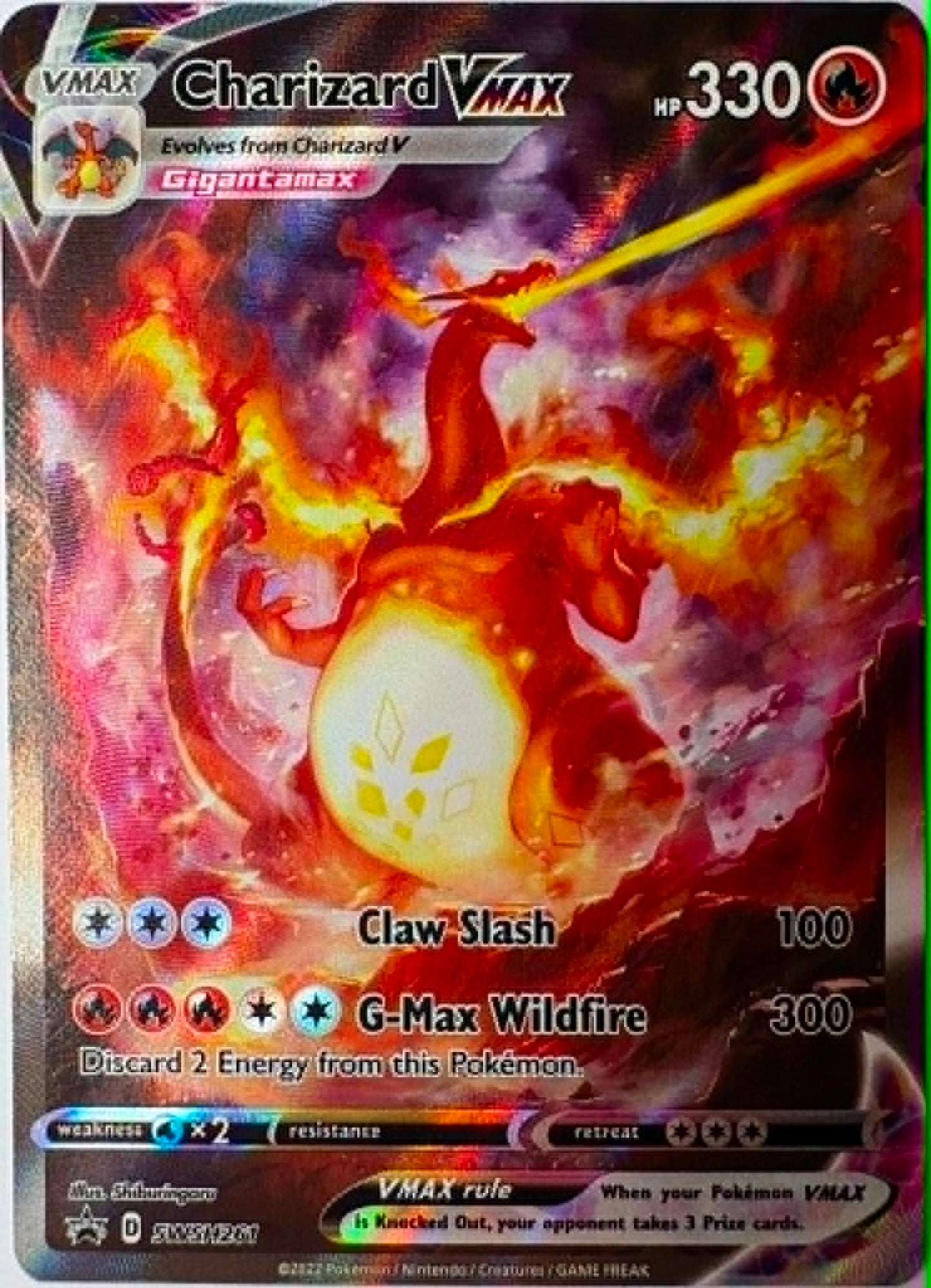 Charizard Vmax #swsh261