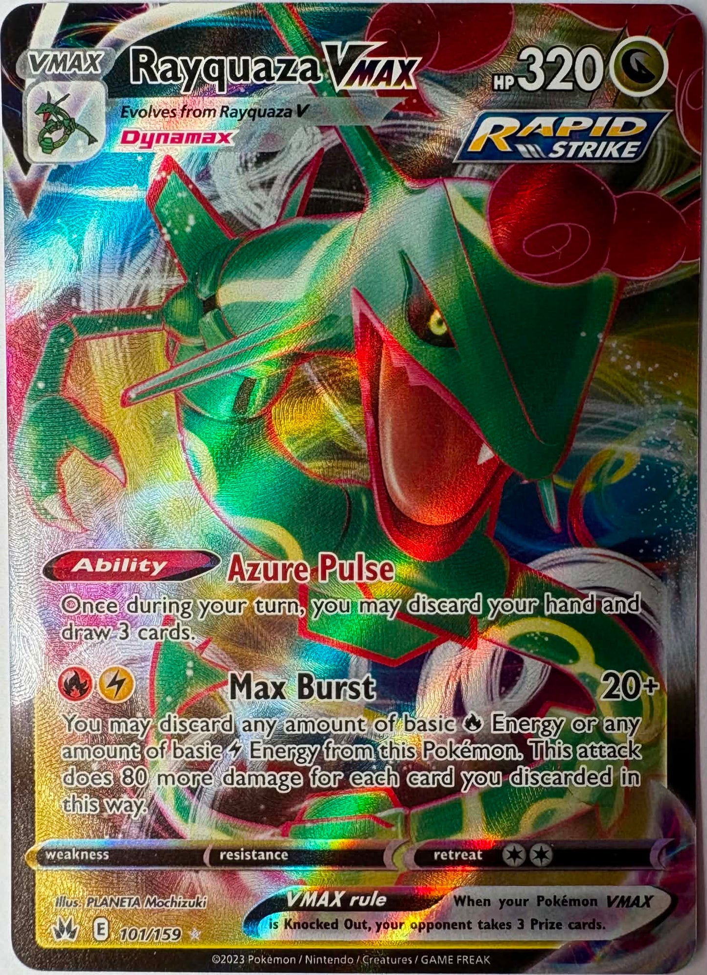Rayquaza Vmax #101
