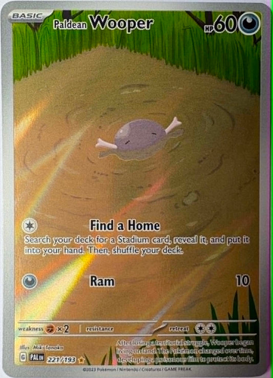 Paldean Wooper #221