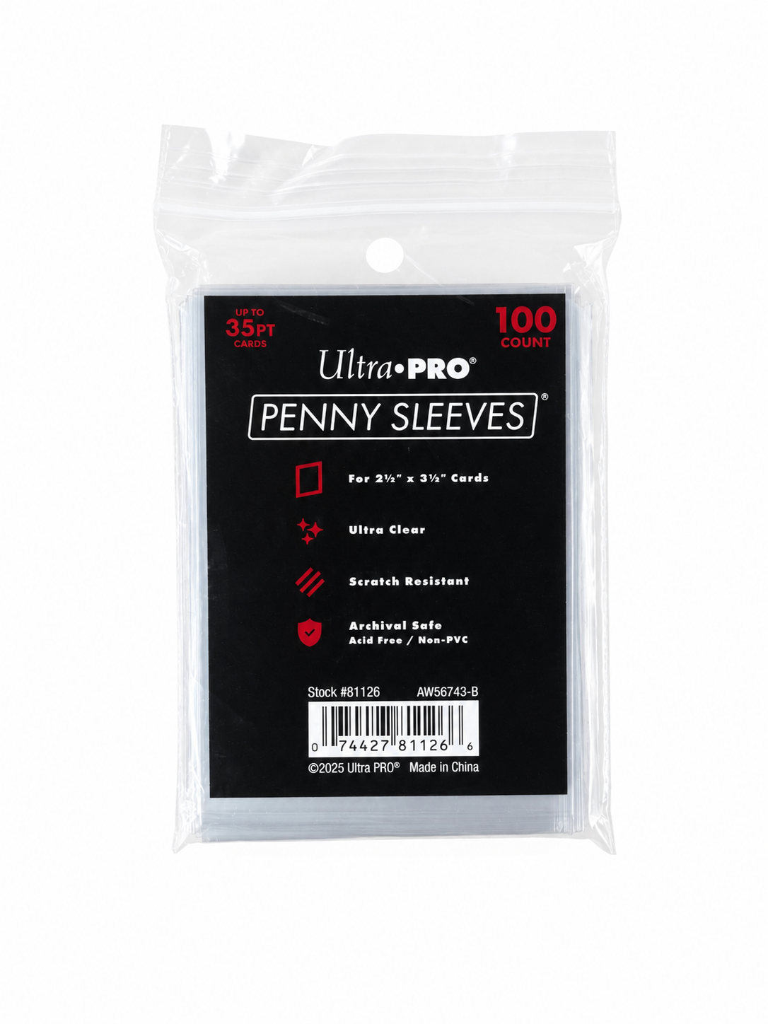 Ultra Pro Penny Sleeves - 100stk