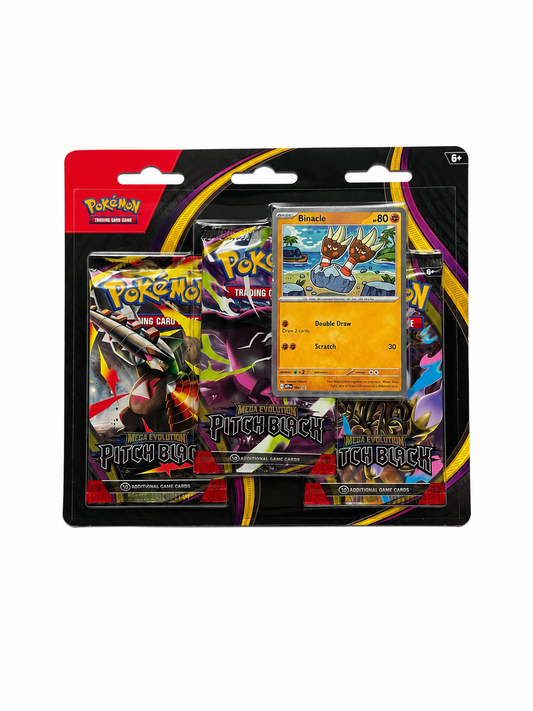 Pitch Black 3-pack blister