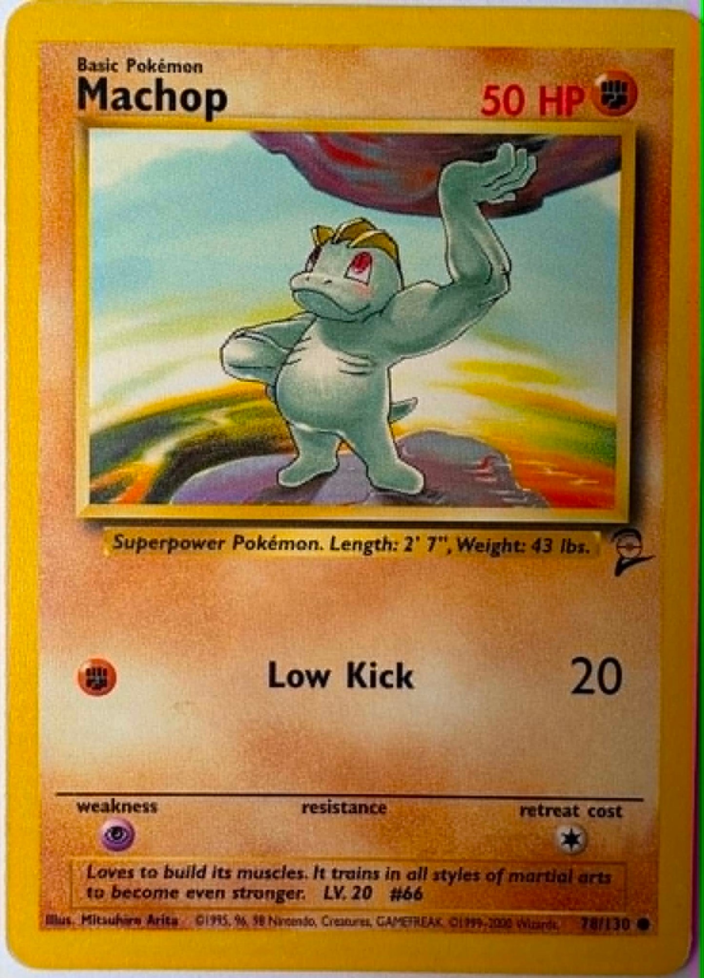 Machop (Base set 2) #78