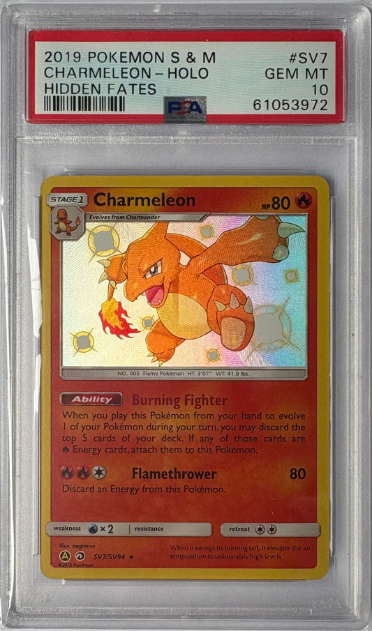 Charmeleon #SV7 PSA 10
