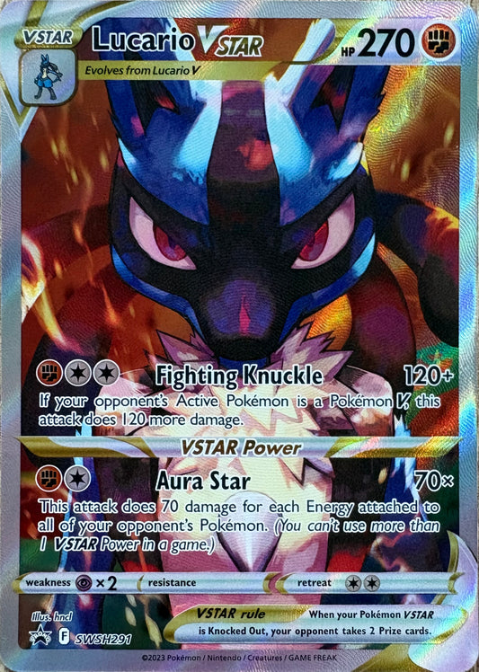 Lucario Vstar #SWSH291