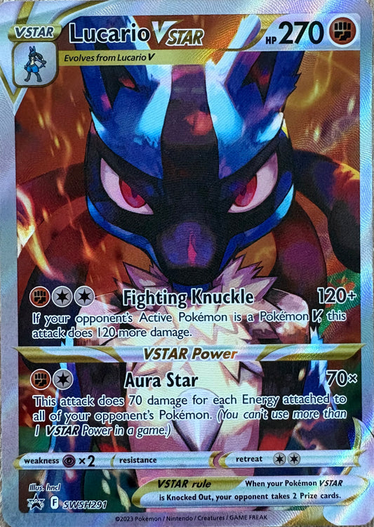 Lucario Vstar #SWSH291