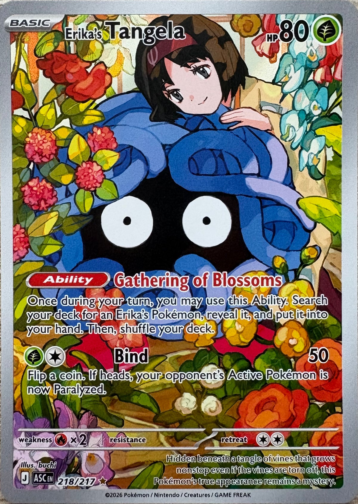 Erika’s Tangela #218