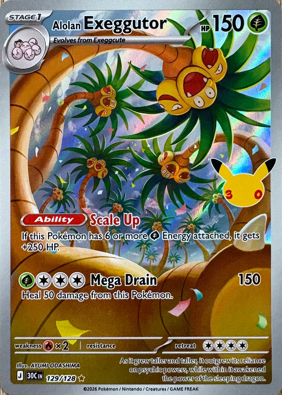 Alolan Exeggutor #129