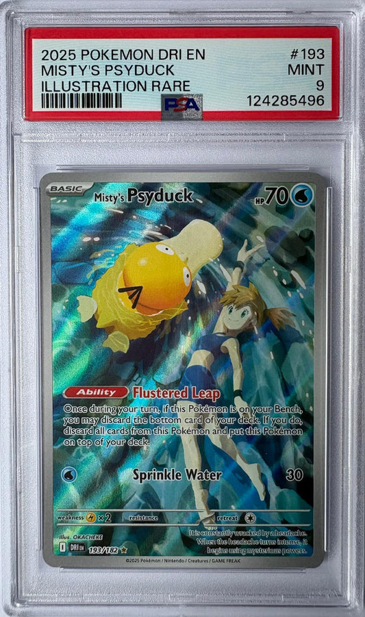 Misty's Psyduck #193 - PSA 9