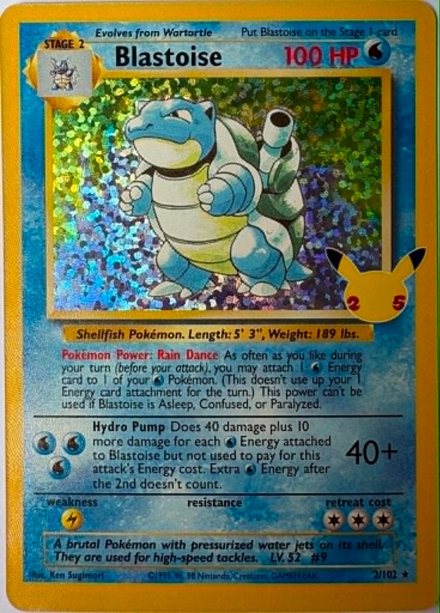 Blastoise #2 Celebrations