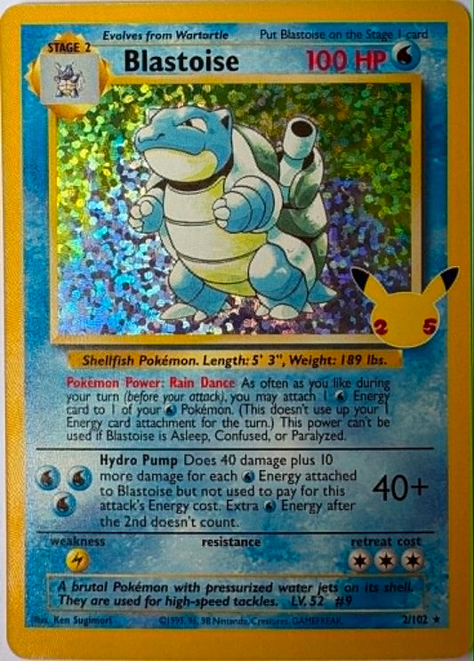 Blastoise #2 Celebrations