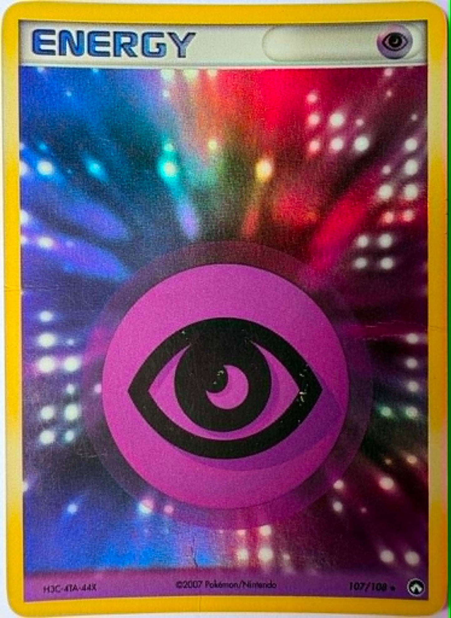 Psychic Energy Holo #107
