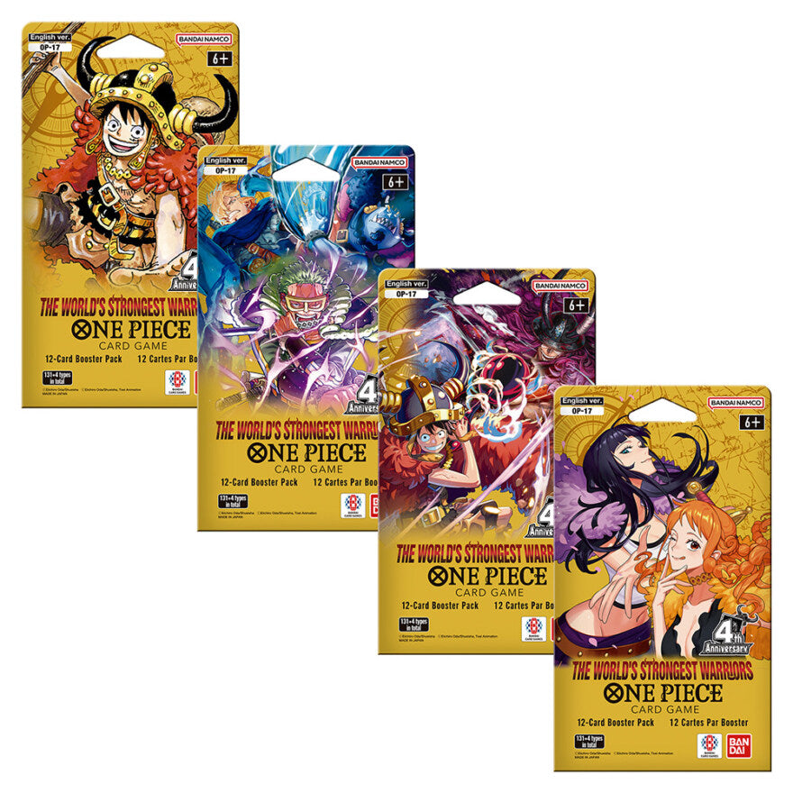 One Piece OP-17 Sleeved booster pack